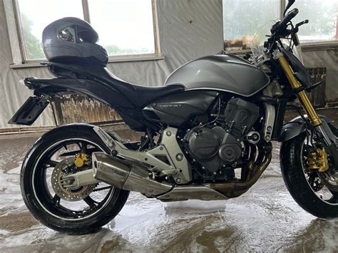 Купить б у Honda CB F Hornet инжектор передач в Звенигороде серебристый naked bike