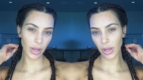 Kim Kardashian No Makeup Tutorial | Saubhaya Makeup