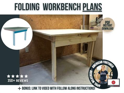 Folding Workbench Plans | Wilker Do's