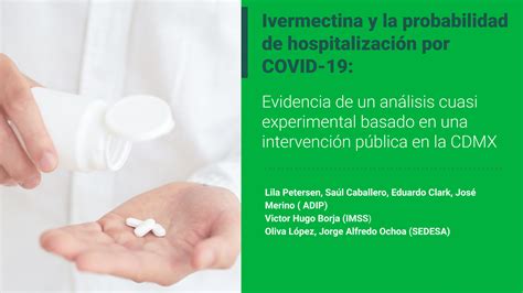 Ivermectina y hospitalización por COVID 19