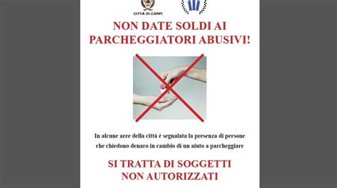 Carpi Il Comune Dichiara Guerra Ai Parcheggiatori Abusivi