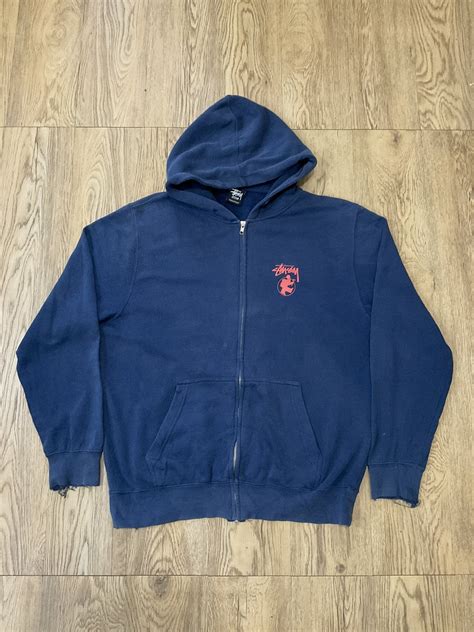 Vintage Stussy Hoodie Grailed