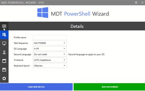 MDT PS Wizard: All MDT wizards in one | Syst & Deploy