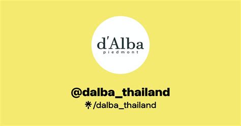 dalba_thailand | Instagram, Facebook, TikTok | Linktree