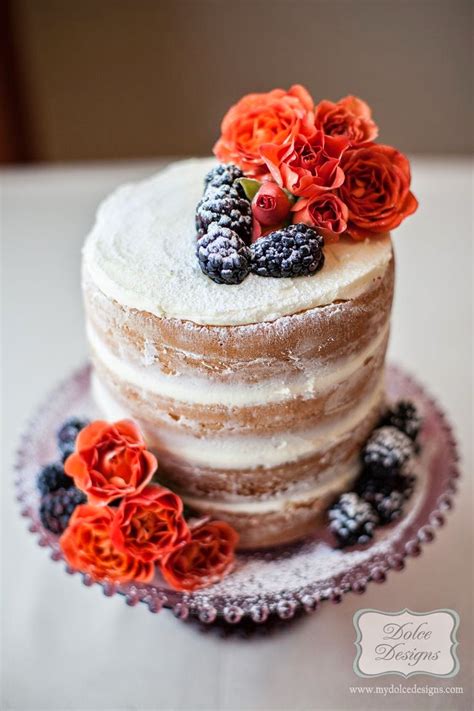 Sucre De Maduixa Nueva Tendencia En Tartas De Boda Naked Cakes