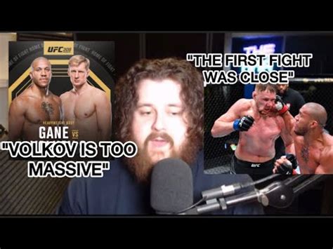 The MMA Guru Gives His Thoughts On Ciryl Gane Vs Alexander Volkov 2