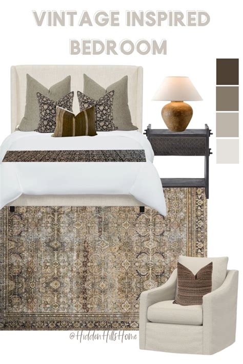 Vintage Modern Bedroom Inspiration
