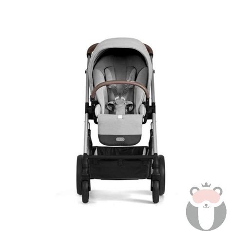 Cybex Бебешка количка Balios S Lux 2023 сребристо шаси, Lava Grey ...