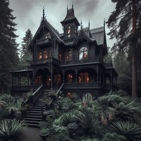 Pin by Sarah on Home in 2024 | Fantasy house, Victorian homes, Creepy ...