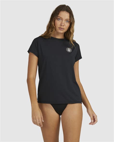 Billabong Sundays Womens Rash Vest Black Surfstitch