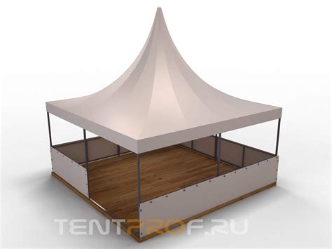 Шатры и тенты для летнего кафе ресторана в Москве