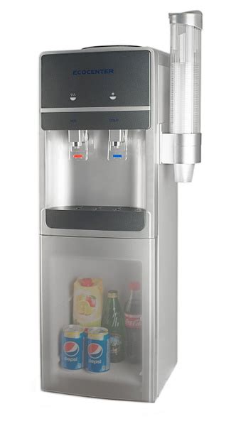 Кулер для воды ECOCENTER S-F20C DARK GREY, серый металлик, серый купить ...