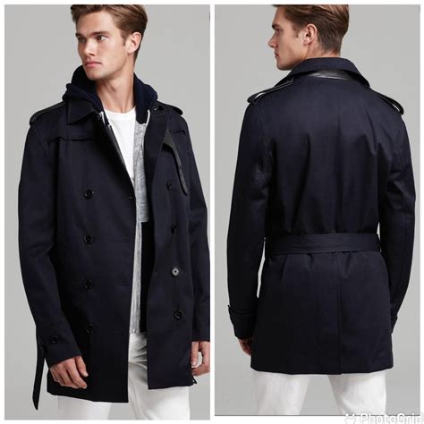 Sandro Lined Trench Coats For Men Mercari