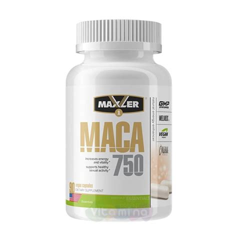 Maxler Maca 750 мг, 90 капс купить в интернет-магазине Vitamina, цена ...