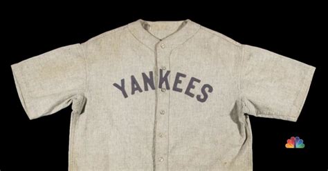 Babe Ruth Jersey Expected To Fetch Millions At Auction
