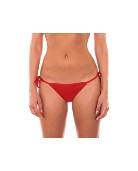 Red Side Tie Tanga Bikini Bottom Red Lacinho Brand Brazilian Bikini Shop
