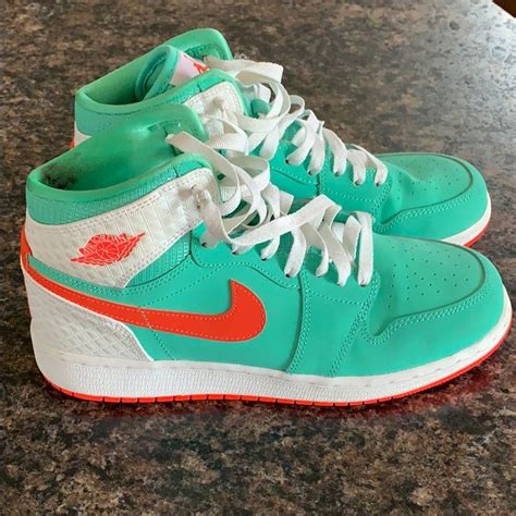 Air Jordan 1 Retro Tealorange Jordans Air Jordans Womens Jordans