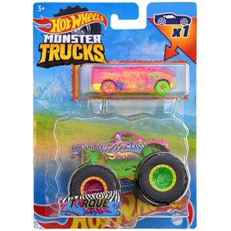 Hot Wheels Monster Trucks Torque Terror vozidlo s vrakom 1 64 Mattel objednať nákup lacné ceny