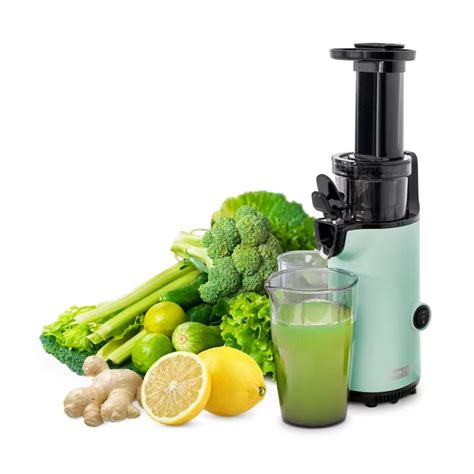 Dash Compact Cold Press Power Juicer In Aqua Lelabuttery