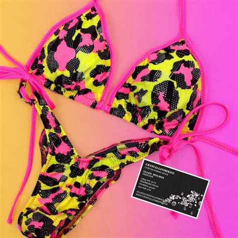 Red Side Tie Bikini Etsy