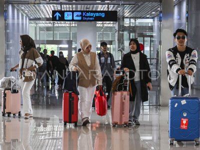 Arus Balik Di Bandara Soekarno Hatta ANTARA Foto