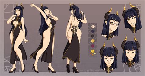 Jeust Ne Le Claire Character Sheet Commission By Ethevian Hentai Foundry