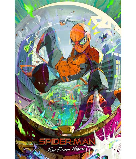 Download Spider Man Far From Home Fan Art Wallpaper