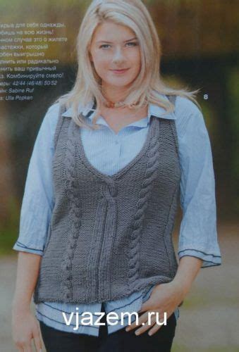 ←♥→ FREE ←♥→ | Женские жилеты, Большие размеры, Модели