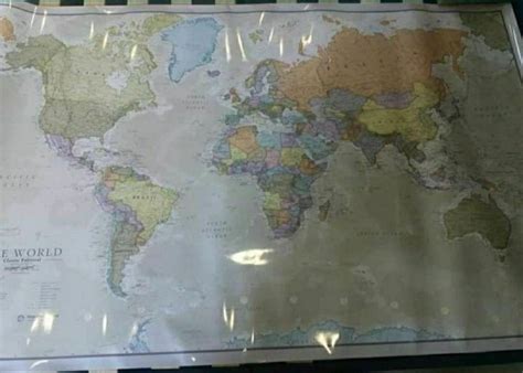 Harta Mondiala Clasica Popeni • Olxro