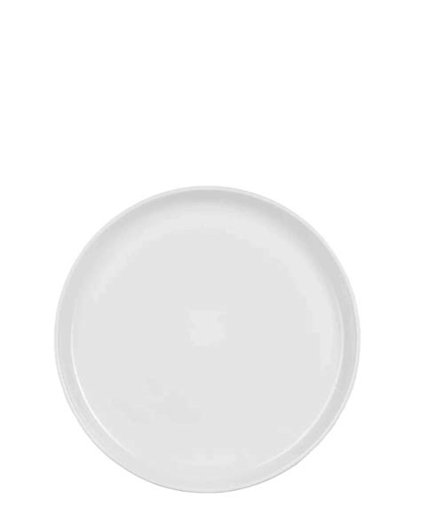 Jenna Clifford Flat Stackable Dinner Plate White The Culinarium