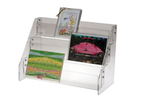 Note Greeting Card Display Rack New Acrylic 3 Tier 16 - Etsy
