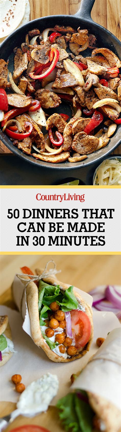 90+ Quick and Easy Dinners - Best Recipes for 30 Minute Meals
