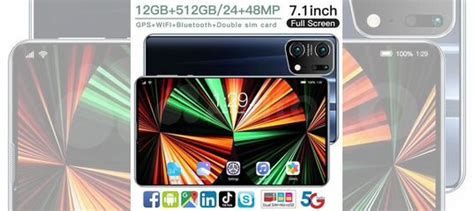 Планшетофон–смартфон с большим экраном X50pro, 5G купить в Москве ...