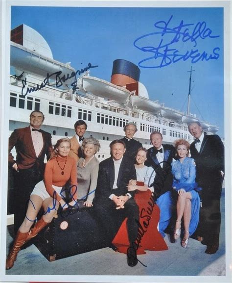 The Poseidon Adventure Cast Signed Photo X4 Ernest Borgnine, Stella ...