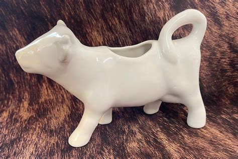 Vintage Cow Creamer Etsy