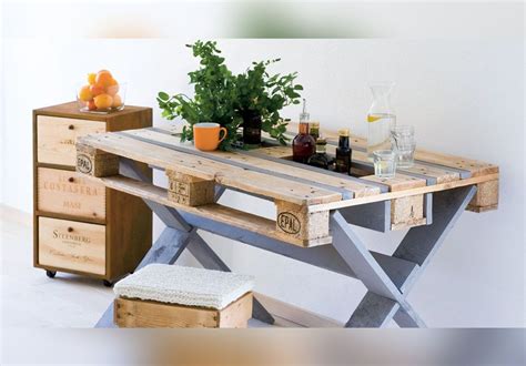 DIY déco ma table en palettes de bois