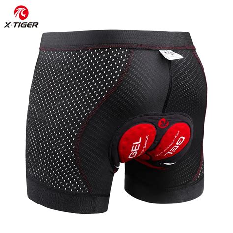 X Tiger Ciclismo Shorts Mejora 5D Gel Almohadilla Ciclismo Ropa