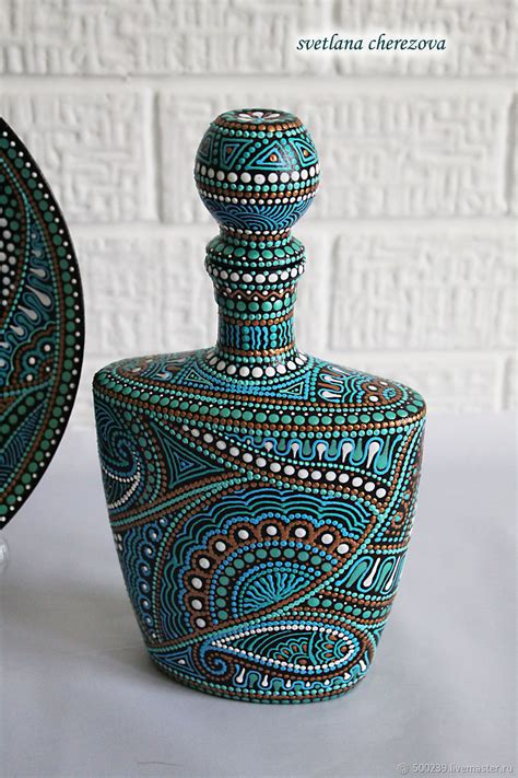 Графинчик "Океан" в интернет-магазине Ярмарка Мастеров по цене 1820 ...