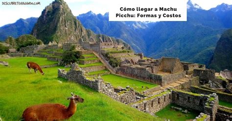 C Mo Llegar A Machu Picchu Todas Las Formas Con Costos