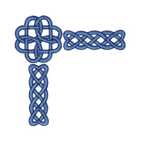 Celtic Knot Corner Embroidery Design Annthegran