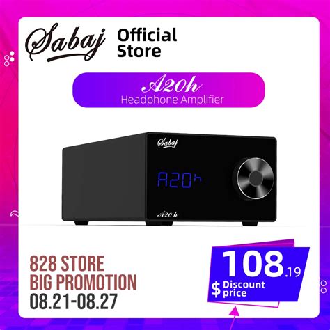 SABAJ-A20h-Desktop-Balance-Headphone-Amplifier-TPA6120A2-Lline-Xlr ...