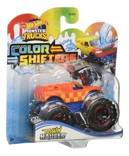 Hot Wheels Monster Trucks Color Shifters Cambia Color Mattel