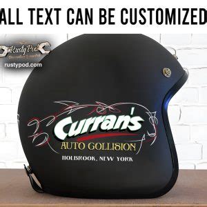 Personalized Garage Lettering Old School Hot Rod Lettering Sticker 12104 Rustypod Store