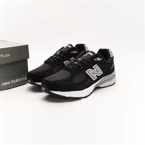 New Balance 990V3 BLACK WHITE – Vitusy