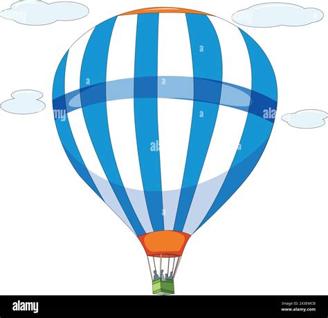 Hot Air Balloon Vector Illustration Stock Vector Image And Art Alamy