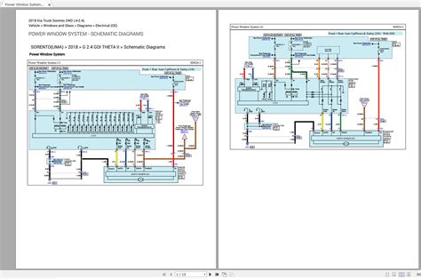 Kia Truck Sorento Wd L L Electrical Wiring Diagram