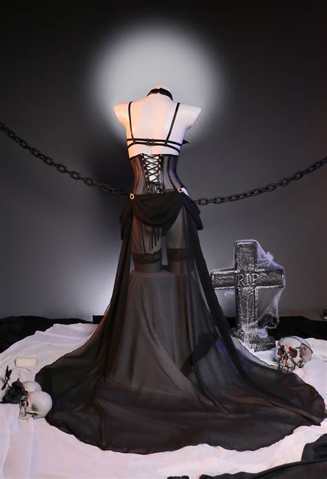 Dark Bat Sexy Lingerie Corset Outfit Black Sexy Lingerie In Stock