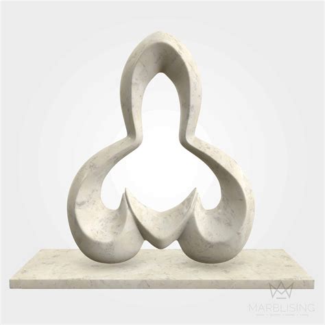 Exquisite Stone Figure Abstract Standing Nude L Marblising