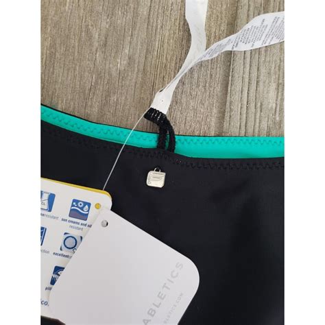 Nwt Fabletics Trianglw Bikini Bottom Black Size Depop