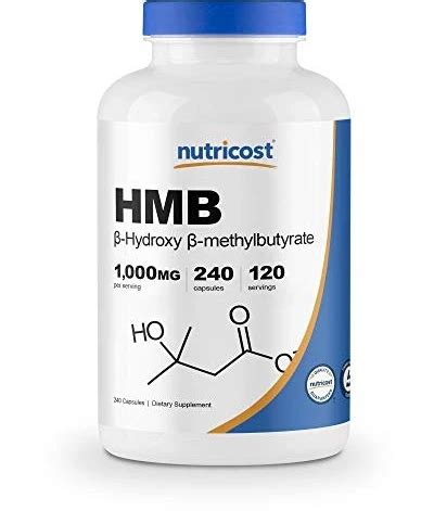 Nutricost Hmb Beta Hydroxy Beta Methylbutyrate Mg